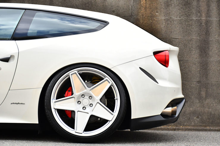 フェラーリ FF アメ鍛 HRE ADV.1 アナーキー ローダウン ダウンサス パワークラフト カスタム 名古屋