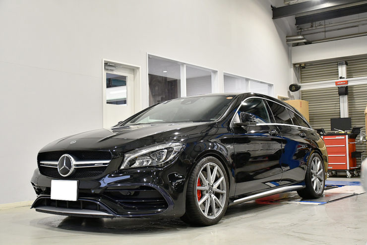 名古屋　ベンツ　A45　カスタム　KW　ローダウン　スペーサー　A45s　AMG