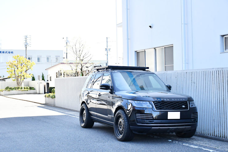 レンジローバー オートバイオグラフィー アメ鍛 20インチ スティールメイド カスタム 名古屋