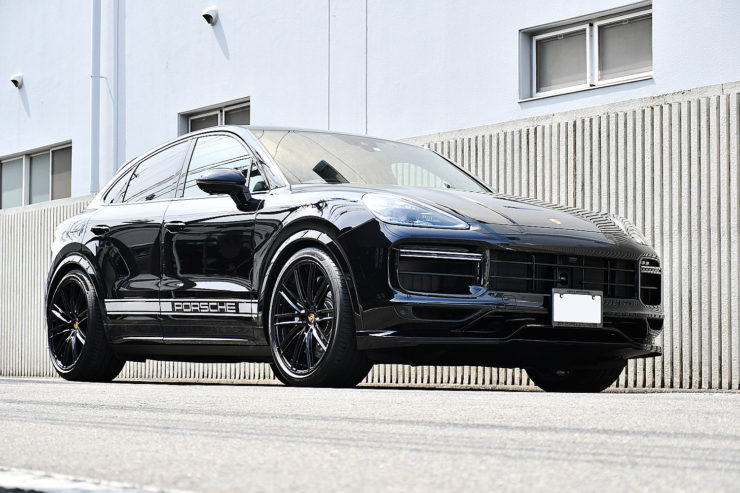 名古屋　ポルシェ　Porsche　カイエンクーペ　カスタム　Cayenne Coupe TECHART　テックアート　スペーサー　ローダウン
