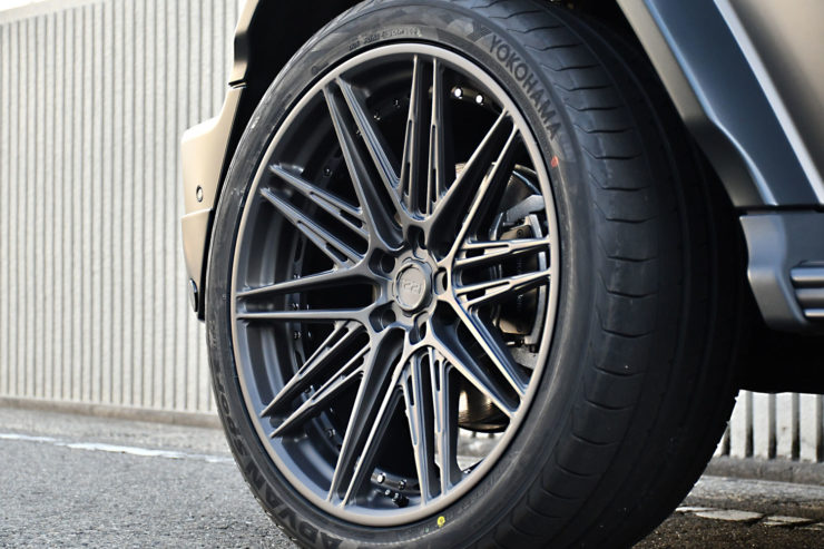 ベンツ AMG Gクラス ゲレンデ G400d 1221 アメ鍛 23インチ ローダウン ダウンサス カスタム 名古屋