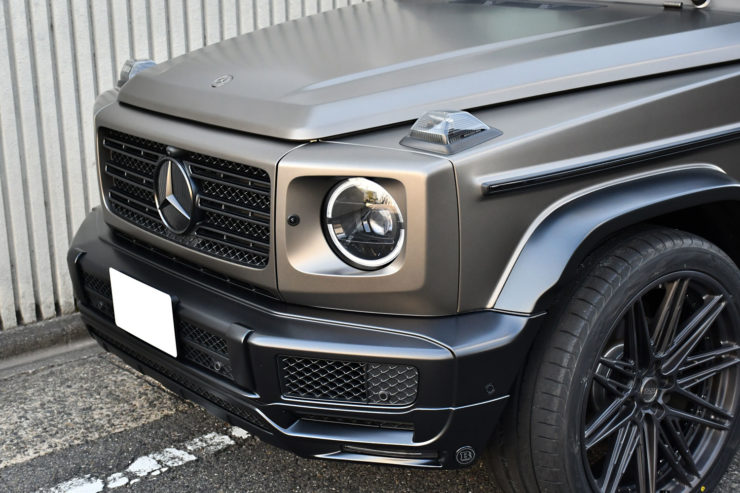 ベンツ Gクラス ゲレンデ W463A G400d マヌファクトゥーア ストロンガーザンタイムエディション ブラックアウト ラッピング カスタム 名古屋