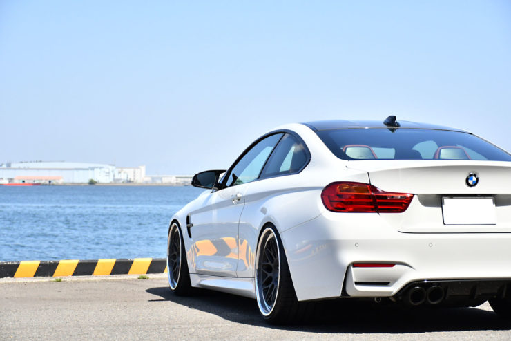 BMW M4 F82 カーボンリップスポイラー BCレーシング HRE クラシック300 20インチ カスタム 名古屋