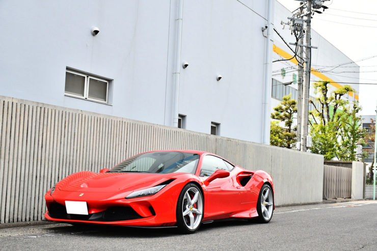 フェラーリ F8 F8トリブート ローダウン ダウンサス ノビテック スペーサー カスタム 名古屋