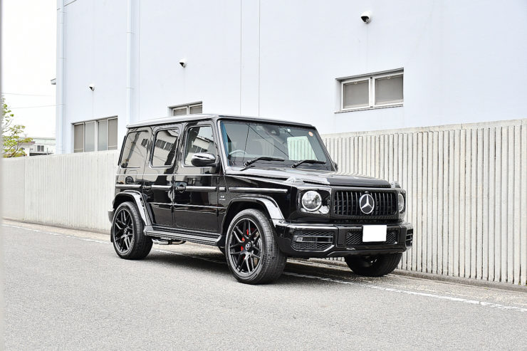 愛知県 名古屋 ベンツ Gクラス ゲレンデ カスタム ラッピング ローダウン ブラックアウト W463A G63