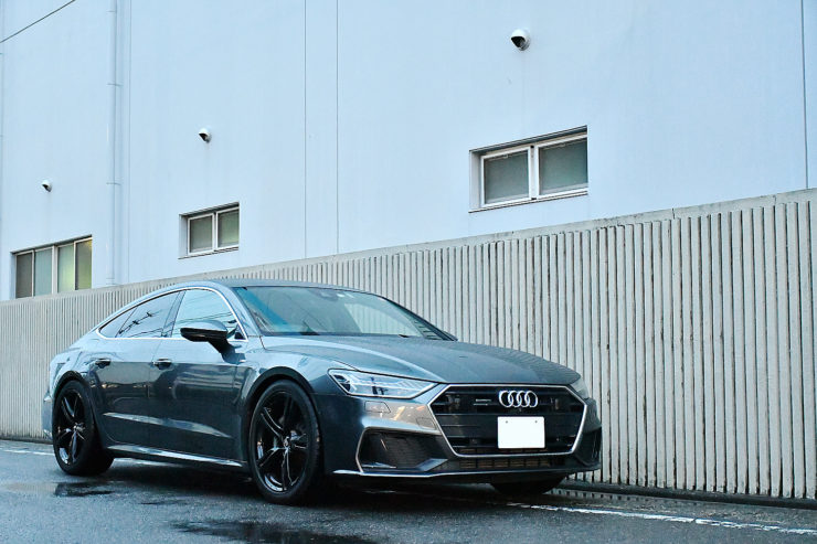 愛知 名古屋 カスタム アウディ AUDI A7 ローダウン スペーサー