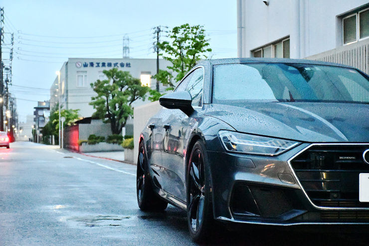 愛知 名古屋 カスタム アウディ AUDI A7 ローダウン スペーサー