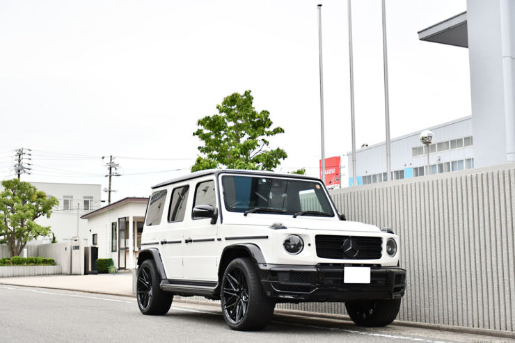 ベンツ Gクラス ゲレンデ G400 マヌファクトゥーアエディション 23インチ ホイール アメリカ カスタム 名古屋