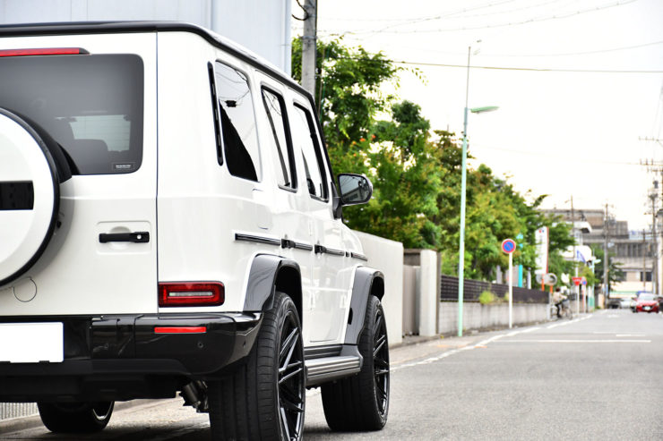 ベンツ Gクラス ゲレンデ W463A G400d G350d ブラックアウト ホイール 23インチ ヴォッセ カスタム 名古屋