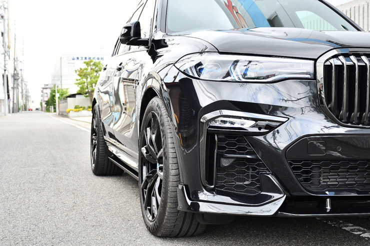 愛知県　名古屋　BMW　ビーエム　カスタム　RONIN　ロニン　ブラックアウト　ホイール塗装　エンブレム塗装　スペーサー　ロワリング　iid