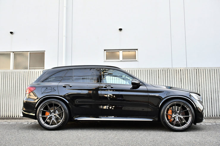 AMG ベンツ メルセデスベンツ GLC63 ローダウン ロワリング HRE アメ鍛 カスタム 名古屋