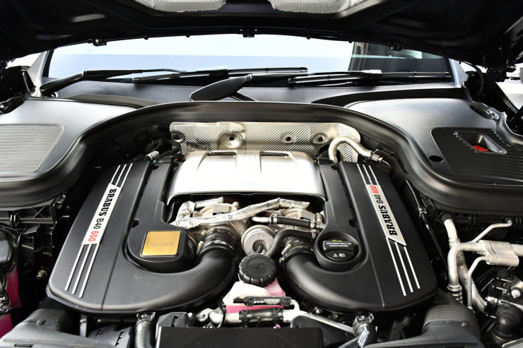 ベンツ AMG GLC63 ブラバス パワーエクストラ HRE アメ鍛 22インチ ローダウン カスタム 名古屋