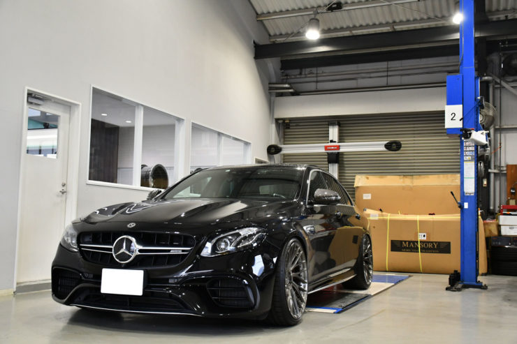 AMG　ベンツ　メルセデスベンツ　E63s　1221　アメ鍛　ホイール　21インチ　カスタム　名古屋