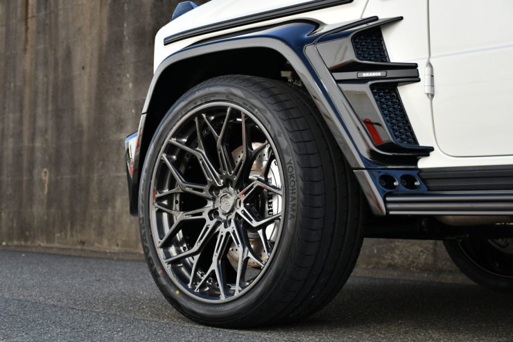 ベンツ　AMG　G63　23インチ　1221　アメ鍛　ホイール　キャリパーペイント　カスタム　名古屋