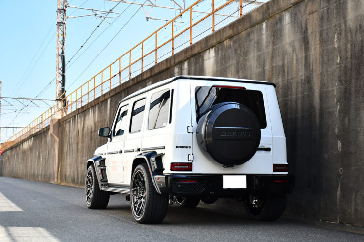 ベンツ　AMG　Gクラス　G63　G400　W463A　ブラバス　ローダウン　ワイドスター　23インチ　アメ鍛　1221　カスタム　名古屋
