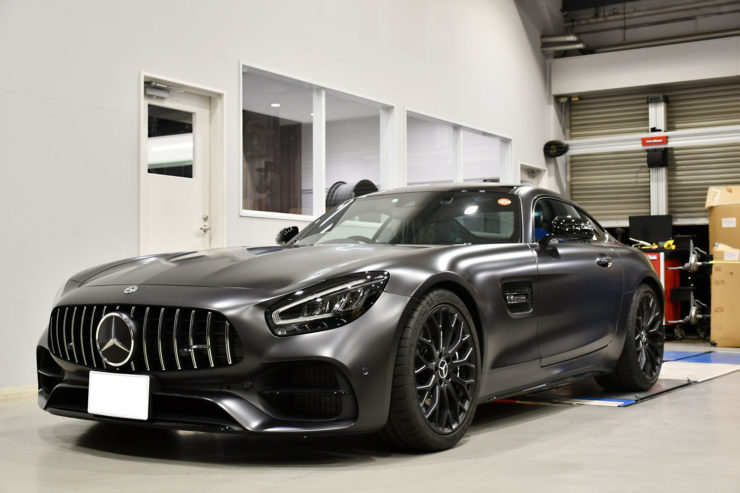 AMG　GT63　ナイトエディション　ローダウン　ダウンサス　ブラックアウト　マットブラック　カスタム　名古屋