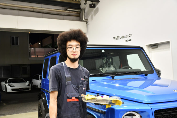 愛知県　名古屋市　ゲレンデ　ベンツ　カスタム　ペイント　ミラーリング　ラッピング　W463A　G550