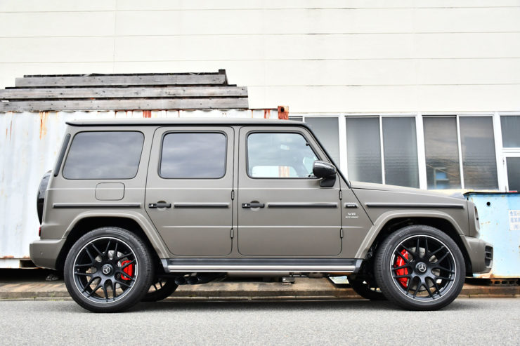 ベンツ　AMG　G63　W463A　W464　ローダウン　ダウンサス　ブラバス　マフラー　エディション22インチ　カスタム　名古屋