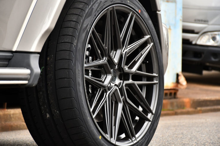 ベンツ　AMG　Gクラス　G63　W463A　W464　23インチ　ヴォッセ　ハイブリッドフォージド　カスタム　名古屋