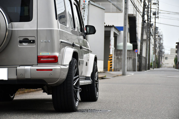 AMG　G63　Gクラス　ゲレンデ　23インチ　ローダウン　VOSSEN　カスタム　名古屋