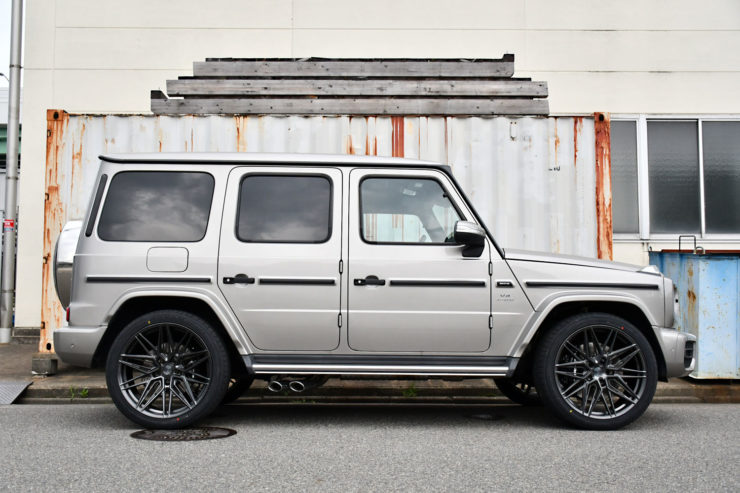 ベンツ　AMG　G63　W463A　W464　ローダウン　ダウンサス　ヴォッセ　23インチ　カスタム　名古屋