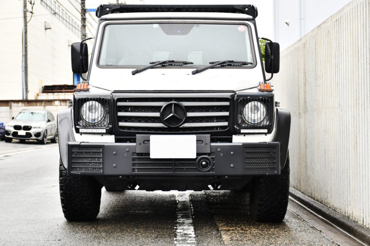 愛知県　名古屋　ゲレンデ　Gクラス　プロフェッショナル仕様　G350d Professional カスタム　スチールバンパー取付け