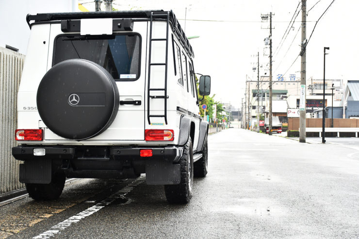 愛知県　名古屋　ゲレンデ　Gクラス　プロフェッショナル仕様　G350d Professional カスタム　スチールバンパー取付け
