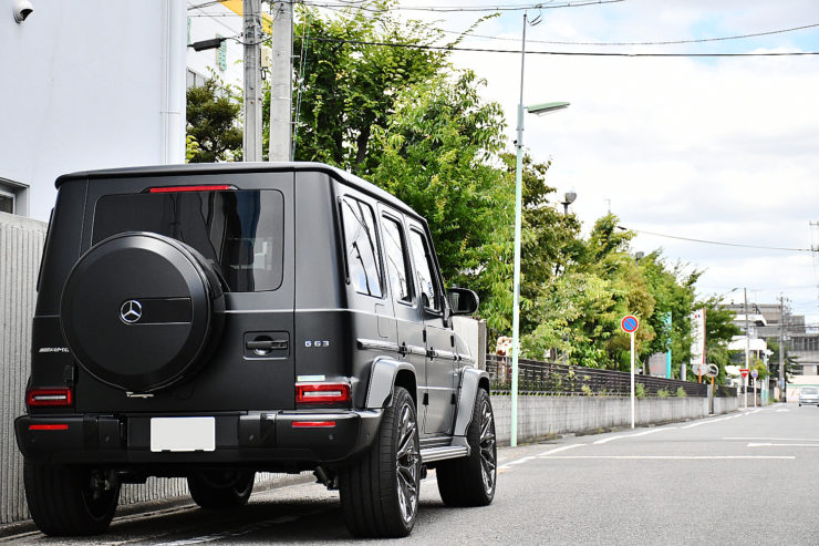 愛知県 名古屋 ベンツ ゲレンデ W463A G63 カスタム AMG アーバン URBAN ナイトパッケージ仕様 インナーブラックヘッドライト リップ
