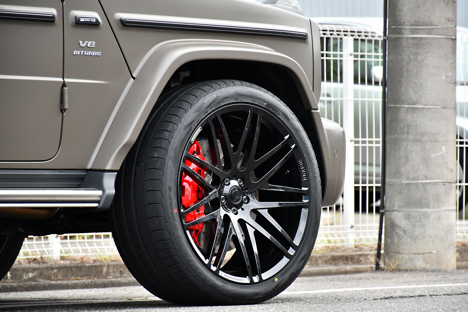 AMG　G63　G400　G350　ローダウン　ブラバス　23インチ　ブラックアウト　限定車　カスタム　名古屋