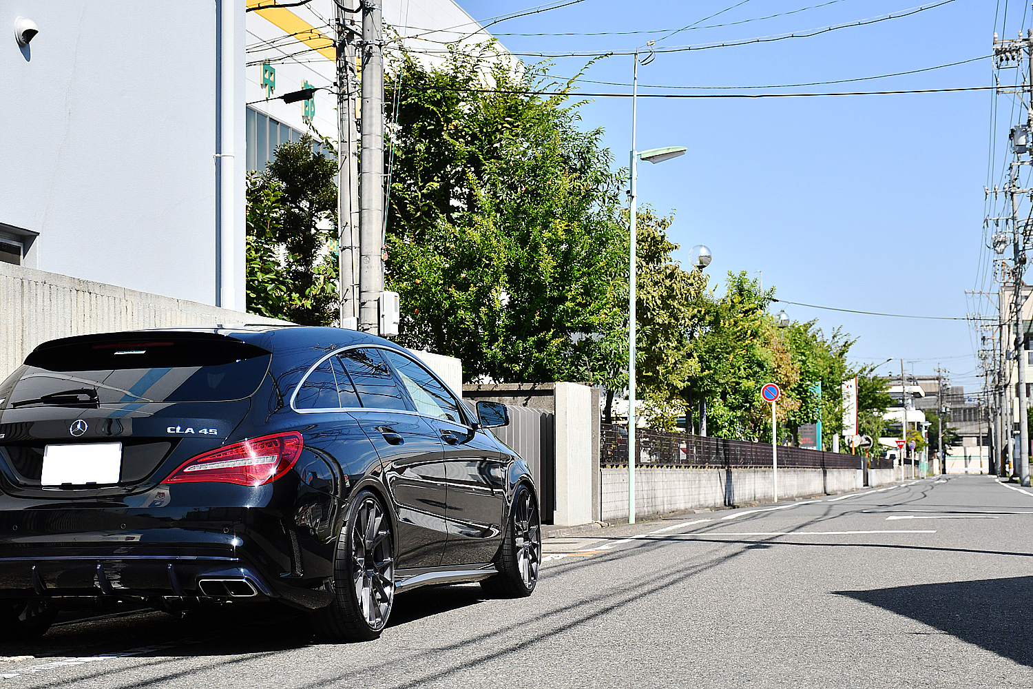 愛知県　名古屋　ベンツ　カスタム　CLA45　BCフォージド　プラズマダイレクト　ラムエアーシステム　ローダウン　KW