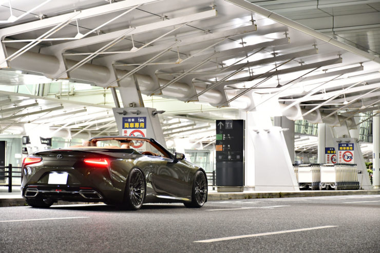 レクサス LC500 ローダウン RS-R車高調 22インチ ホイール 1221 アメ鍛 カスタム 名古屋