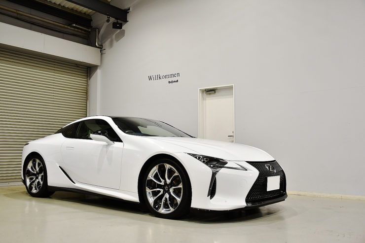 愛知県 名古屋 レクサス LEXUS LC500 カスタム ラッピング デジタルインナーミラー