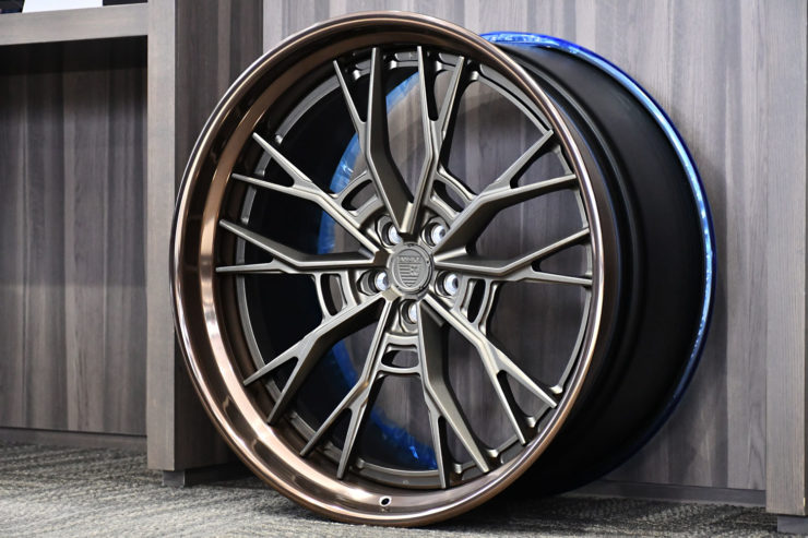 アナーキー　Xシリーズ　24インチ　3ピース　アメ鍛　HRE　ブロンズ　カスタム　名古屋