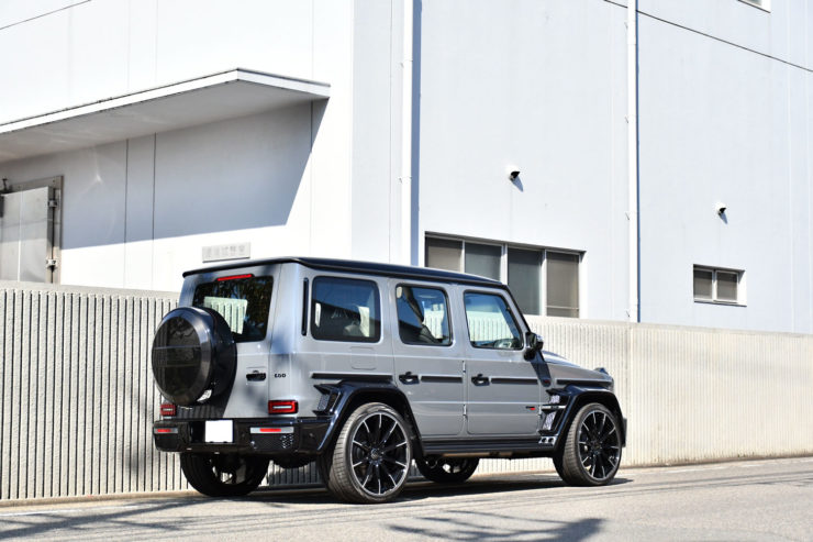 ベンツ　AMG　G63　G800　ブラバス　W463A　オールペン　24インチ　ワイドスター　クリアガラス　カスタム　名古屋
