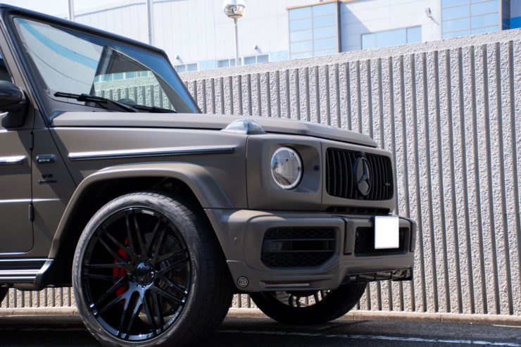 AMG　ベンツ　Gクラス　G63　W464　ブラバス　リップスポイラー　ブラックアウト　ナイトパッケージ　カスタム　名古屋