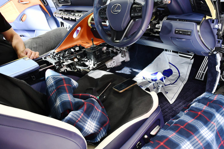 愛知県　名古屋　LEXUS　レクサス　セキュリティー　LC500　カスタム