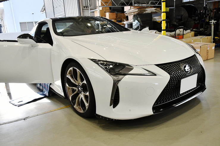 愛知県　名古屋　LEXUS　レクサス　セキュリティー　LC500　カスタム