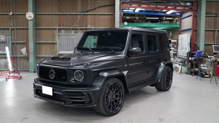 マンソリー G63 Gクラス ワイドボディーキット フルマン アナーキー 24インチ カスタム 名古屋