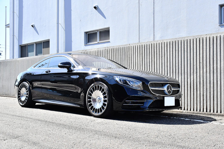 愛知県　名古屋　Sｸｰﾍﾟ　カスタム　ローダウン　スペーサー　C217　メルセデスベンツ　Sクラス　AMG　