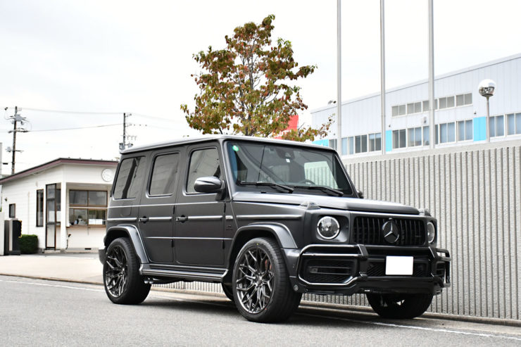 ベンツ　AMG　Gクラス　ゲレンデ　G63　マットブラック　ブラバス　23インチ　カスタム　名古屋