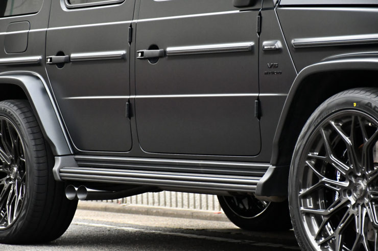 ベンツ　メルセデスベンツ　AMG　G63　ブラバス　1221　23インチ　キャリパーペイント　カスタム　名古屋