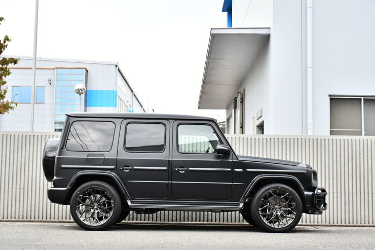 ベンツ　AMG　メルセデスベンツ　G63　Gクラス　ブラックアウト　ナイトパッケージ　ローダウン　ダウンサス　カスタム　名古屋