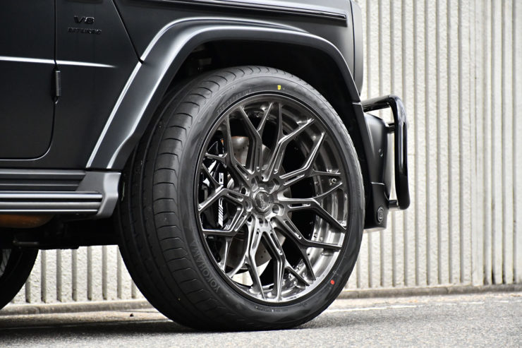 ベンツ　AMG　Gクラス　G63　23インチ　アメ鍛　1221　キャリパーペイント　カスタム　名古屋