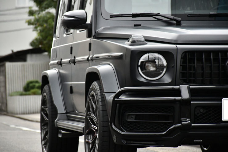 ベンツ　AMG　メルセデスベンツ　G63　W463A　ブラッシュガード　ブラバス　キャリパーペイント