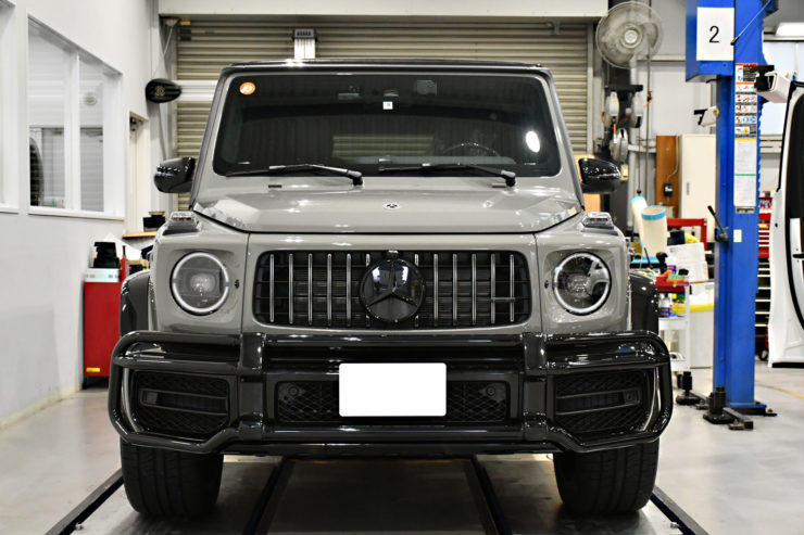 ベンツ　AMG　G63　20周年　クラシックグレー　限定車　ブラッシュガード　ナイトパッケージ　ブラックアウト　カスタム　名古屋