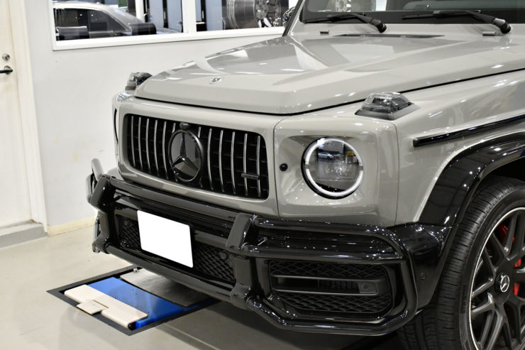 ベンツ　AMG　G63　W463A　G63限定車　クラシックグレー　ナイトパッケージ　ブラッシュガード　ブラックアウト　カスタム　名古屋