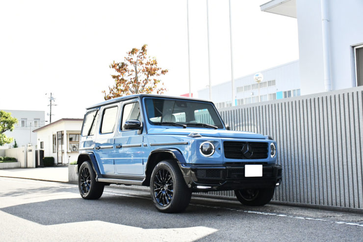 ベンツ　Gクラス　G400d　ブラバス　リップスポイラー　マヌファクトゥーア　ブラックアウト