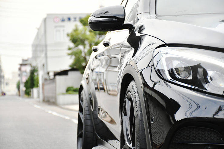 愛知県　名古屋　ベンツ　GLC　GLC43　カスタム　ローダウン　ホイール　VOSSEN　ヴォッセ