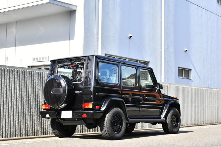 ベンツ　Gクラス　W463　G550　ナイトエディション　ブラックアウト　クリアガラス　スティールメイド　アメ鍛　カスタム　名古屋
