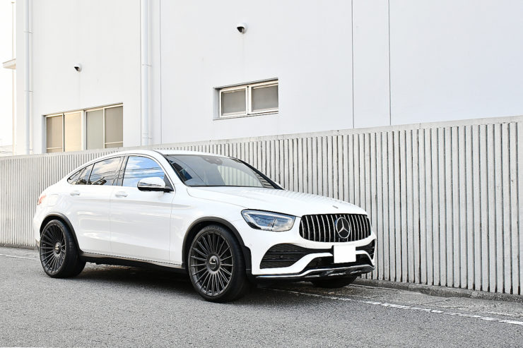 愛知県 名古屋 ベンツ GLC カスタム X253 C253 VOSSEN ヴォッセ ホイール 22インチ ローダウン